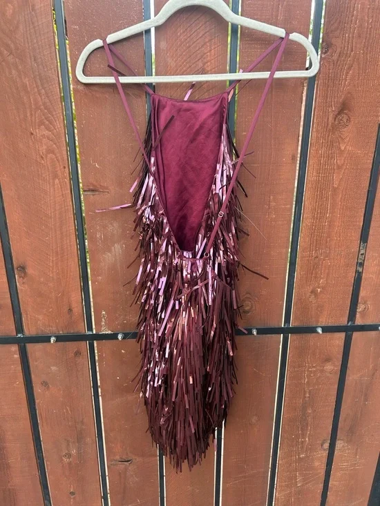 NWT Retrofete ROMEE rectangle sequins Dress Size Small - Picture 4 of 8